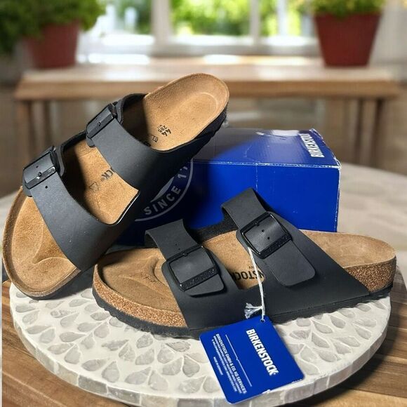 Birkenstock Arizona Regular Fit two Strap Sandal Slide Size 44 EU - Picture 12 of 12